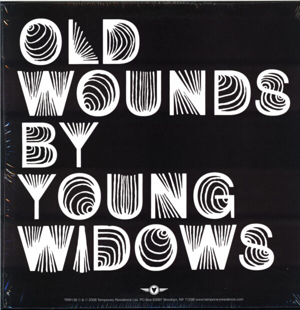 Young Widows-Old Wounds-LP Vinyl black