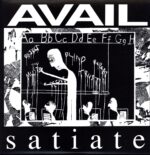AVAIL-Satiate-LP Vinyl RE 1997