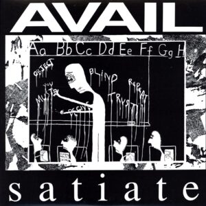 AVAIL-Satiate-LP Vinyl RE 1997