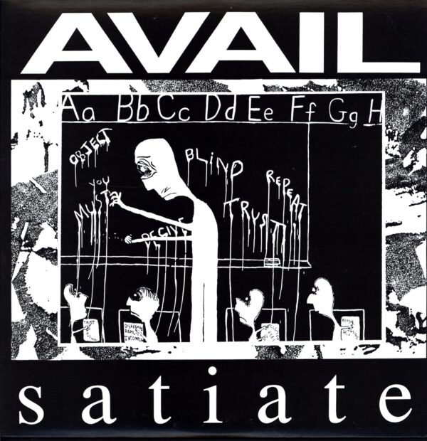 AVAIL-Satiate-LP Vinyl RE 1997