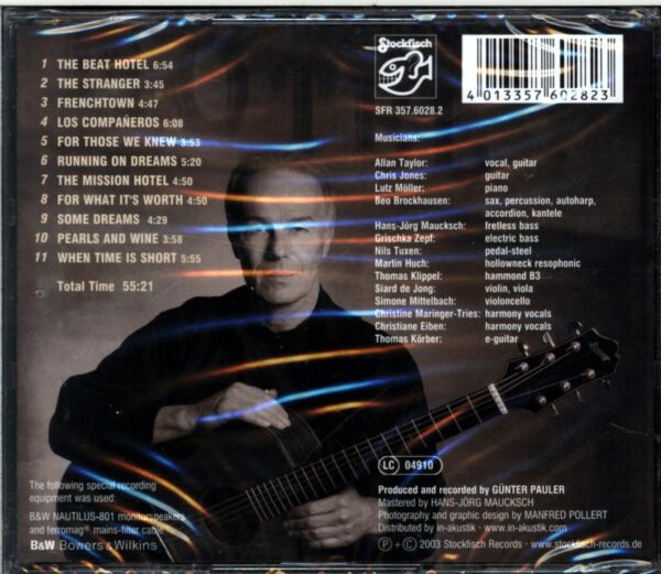 Allan Taylor-Hotelsand Dreamers-CD