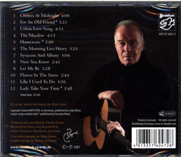 Allan Taylor-Old Friends - New Roads-CD