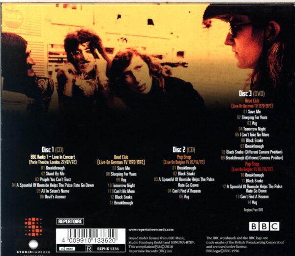 Atomic Rooster-On Air - Live At The BBC and Other Transmissions-CD
