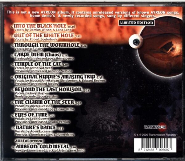 Ayreon-Ayreonauts Only-CD