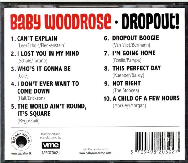 Baby Woodrose-Dropout!-CD