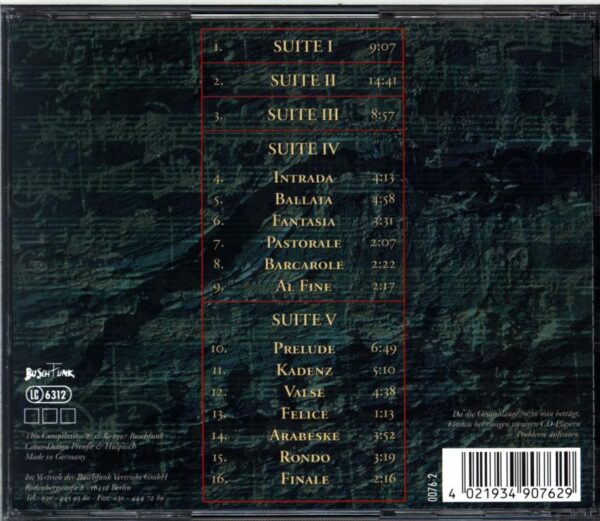 Bayon-Die Suiten-CD
