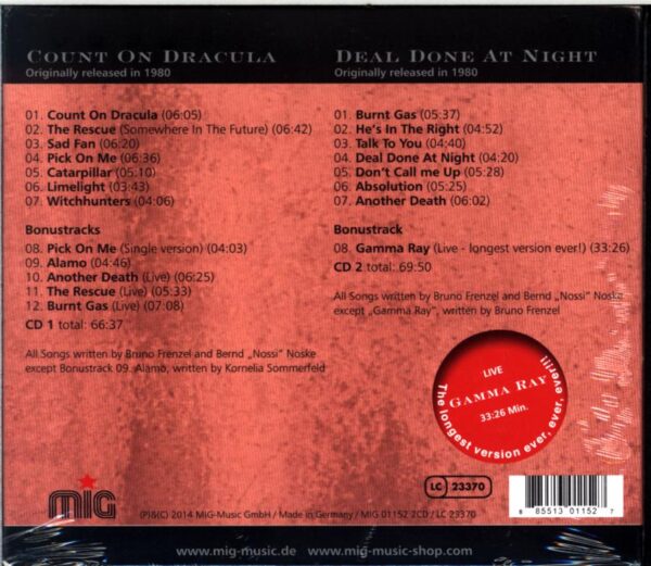 Birth Control-Collectors Premium Count On Dracula Deal Done At Night-CD