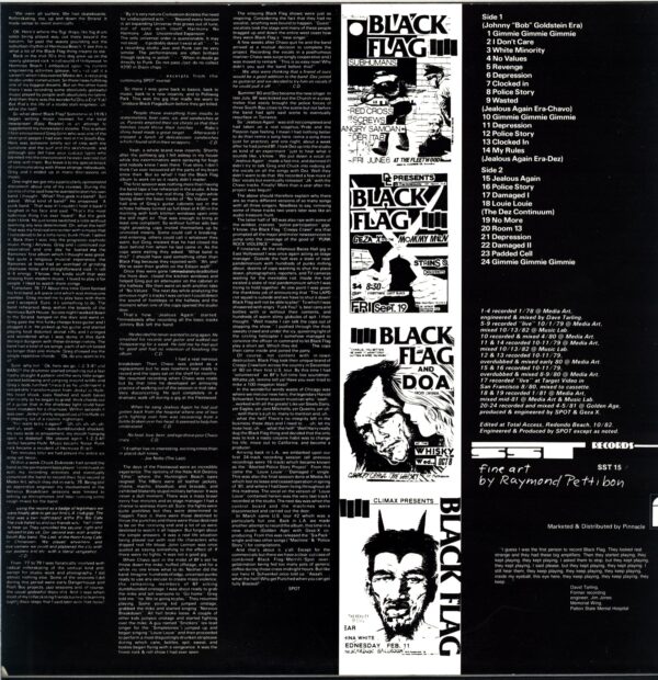 Black Flag-Everything Went Black-1LP Vinyl UK 1983