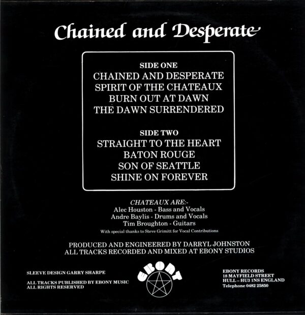 Chateaux-Chained And Desperate-LP Vinyl