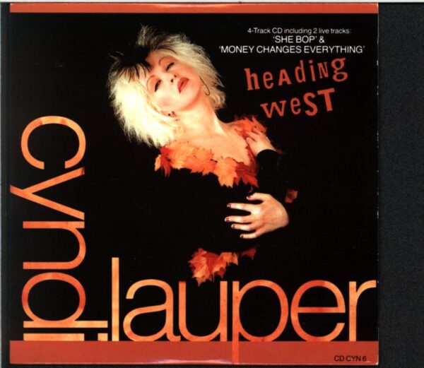 Cyndi Lauper-Heading West-CD-Single