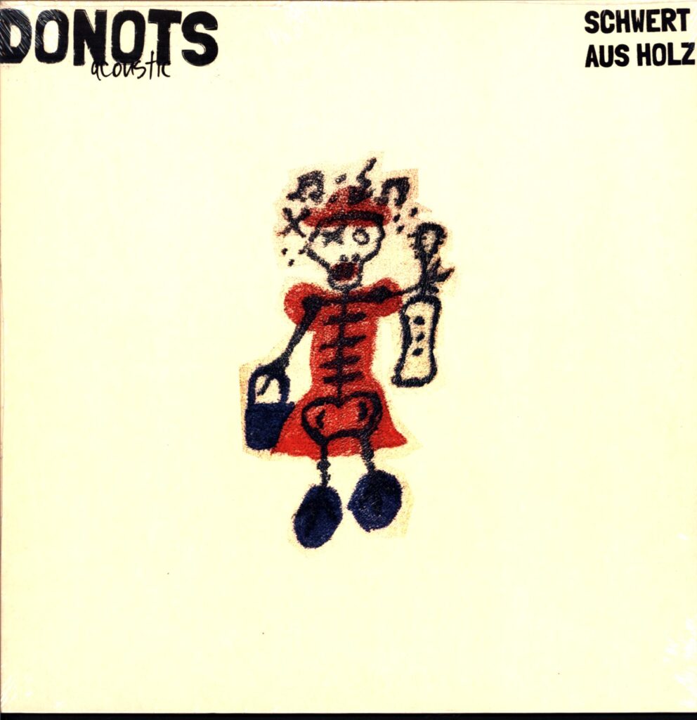 Donots-Schwert Aus Holz-LP Vinyl blau