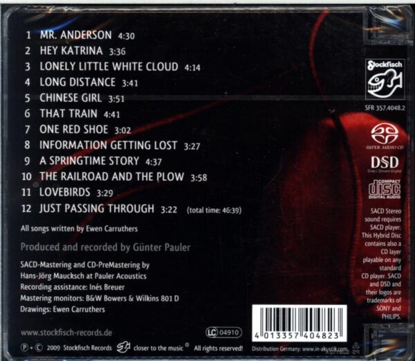 Ewen Carruthers-One Red Shoe-SACD