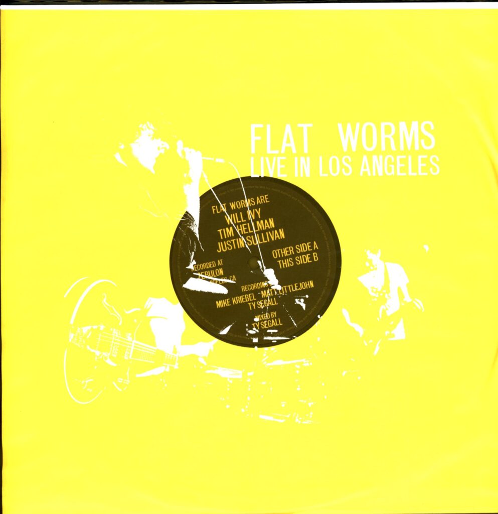 Flat Worms-Live In Los Angeles-LP Vinyl