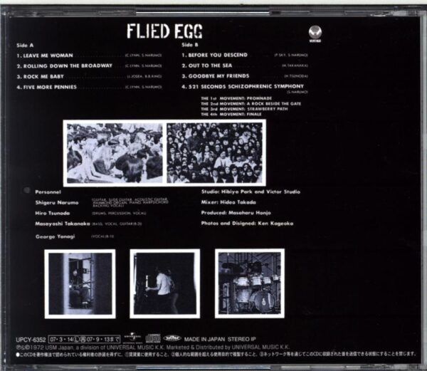 Flied Egg-Good Bye-CD