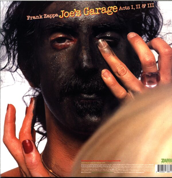 Frank Zappa-Joe's Garage Acts 1 2 and 3-3LP Vinyl EU 2016