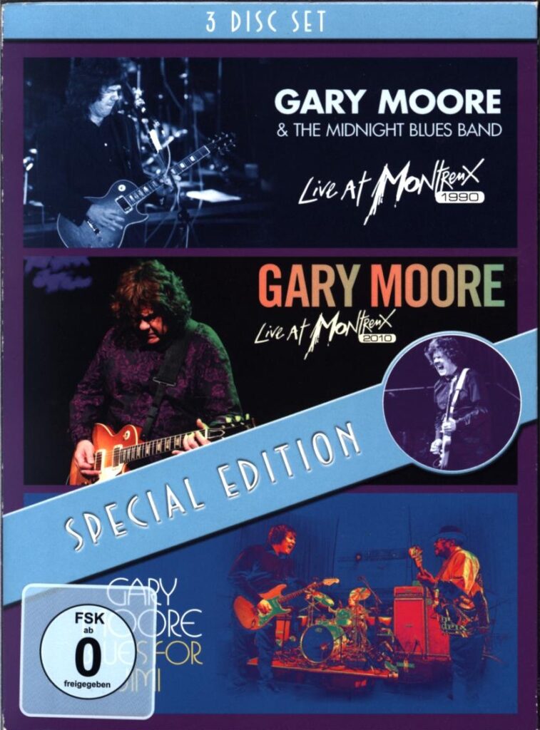 Gary Moore-Live At Montreux 1990 Live At Montreux 2010 Blues For Jimi-DVD