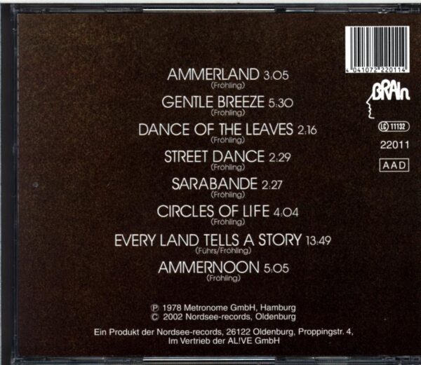 Gerhard Führs-Ammerland-CD