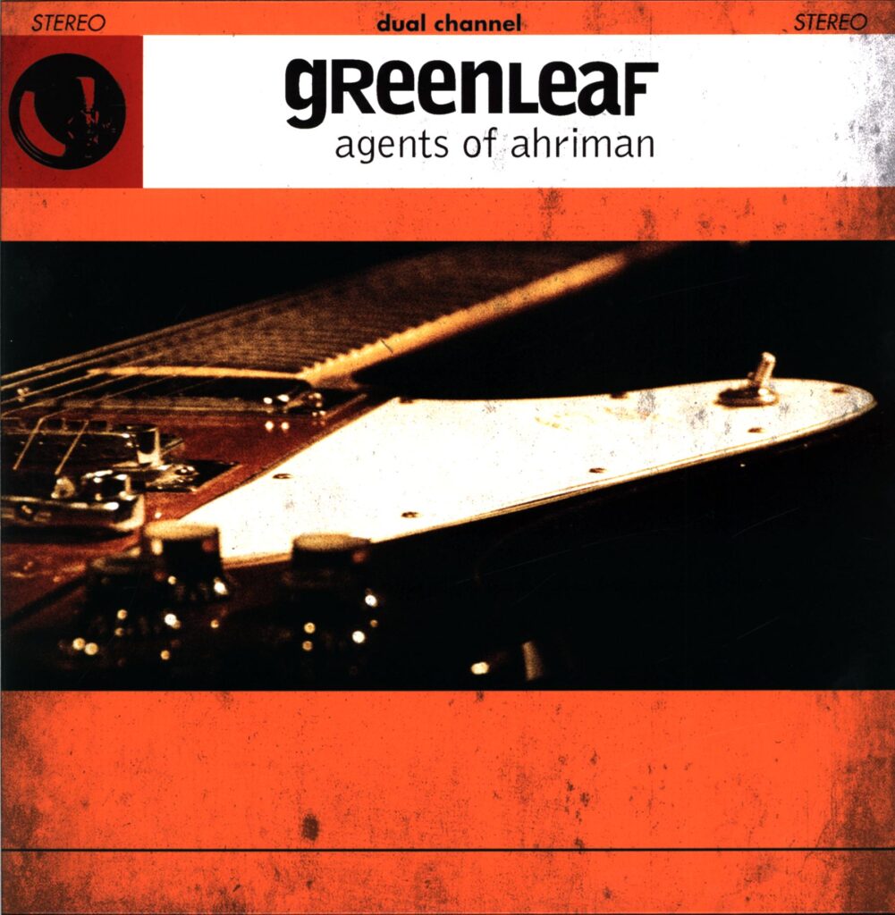 Greenleaf-Agents Of Ahriman signed orange-LP Vinyl