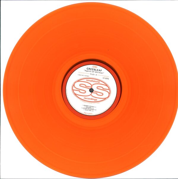 Greenleaf-Agents Of Ahriman signed orange-LP Vinyl