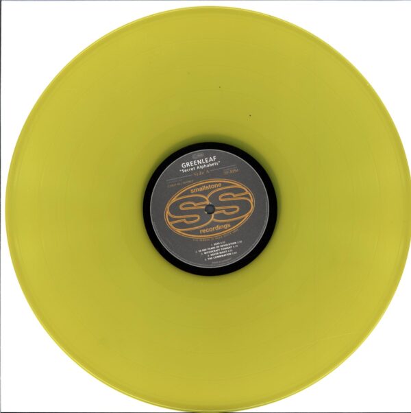 Greenleaf-Secret Alphabets signed yellow-LP Vinyl