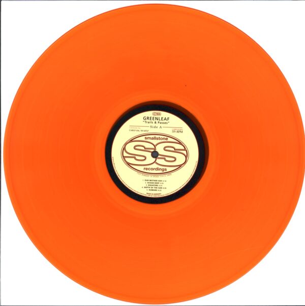 Greenleaf-Trails And Passes signed orange-LP Vinyl