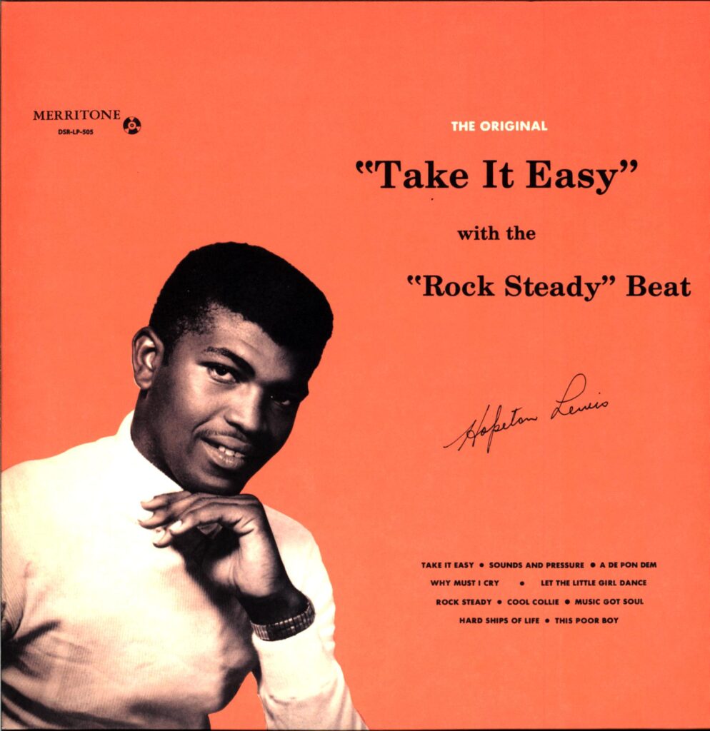 Hopeton Lewis-Take It Easy With The Rock Steady Beat RE 2012-LP Vinyl