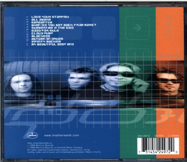 I Mother Earth-Blue Green Orange-CD