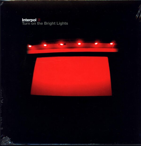 Interpol-Turn On The Bright Lights-LP Vinyl Reissue