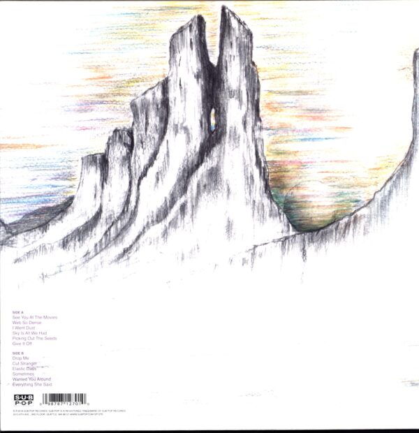 J Mascis-Elastic Days-LP Vinyl clear-purple