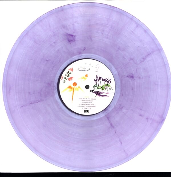 J Mascis-Elastic Days-LP Vinyl clear-purple