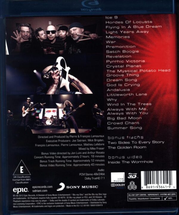 Joe Satriani-Satchurated Live In Montreal-Blu-ray