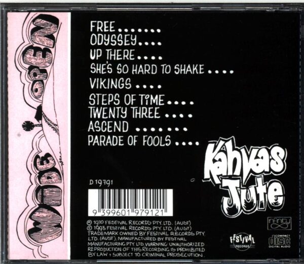 Kahvas Jute-Wide Open-CD