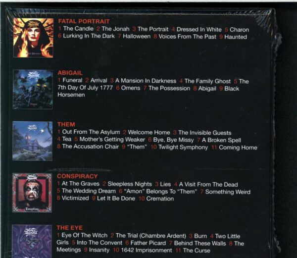 King Diamond-The Complete Roadrunner Collection 1986-1990-Box Set