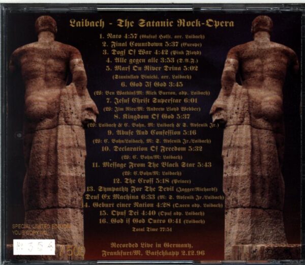 Laibach-The Satanic Rock-Opera-CD