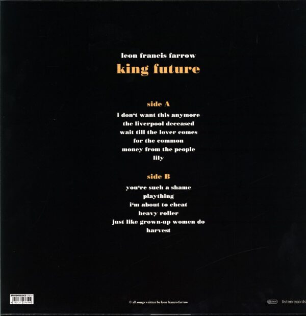 Leon Francis Farrow-King Future-LP Vinyl