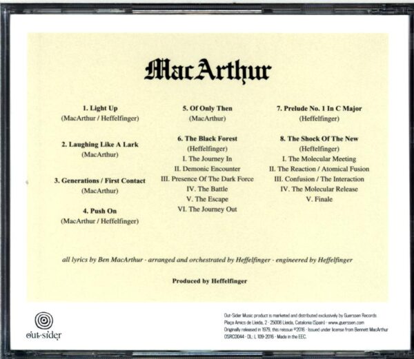 MacArthur-MacArthur-CD