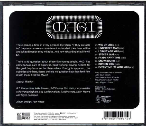 Magi-Win Or Lose-CD