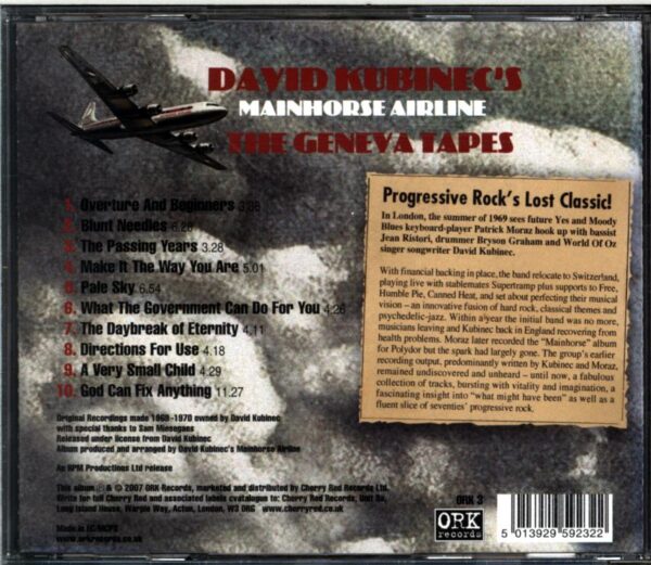 Mainhorse-The Geneva Tapes-CD