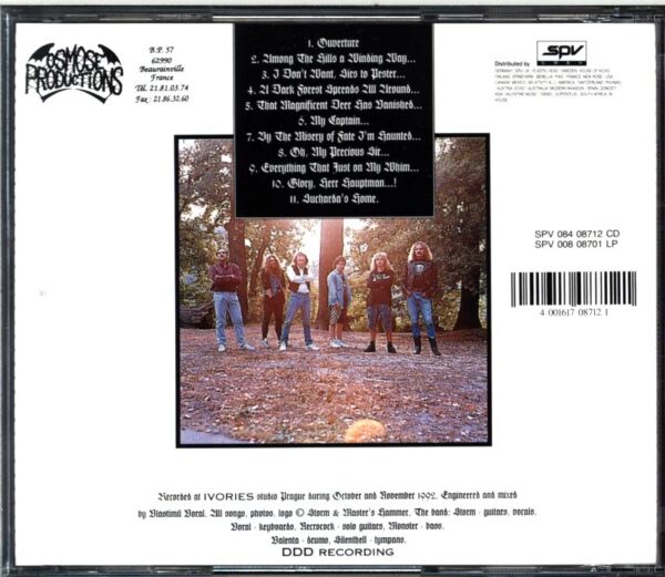 Master's Hammer-The Jilemnice Occultist-CD