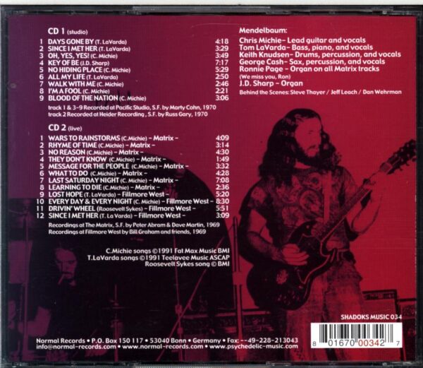 Mendelbaum-Mendelbaum-CD