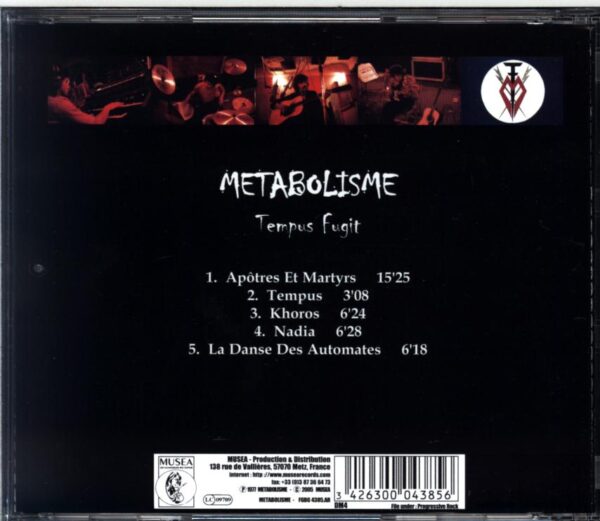 Metabolisme-Tempus Fugit-CD