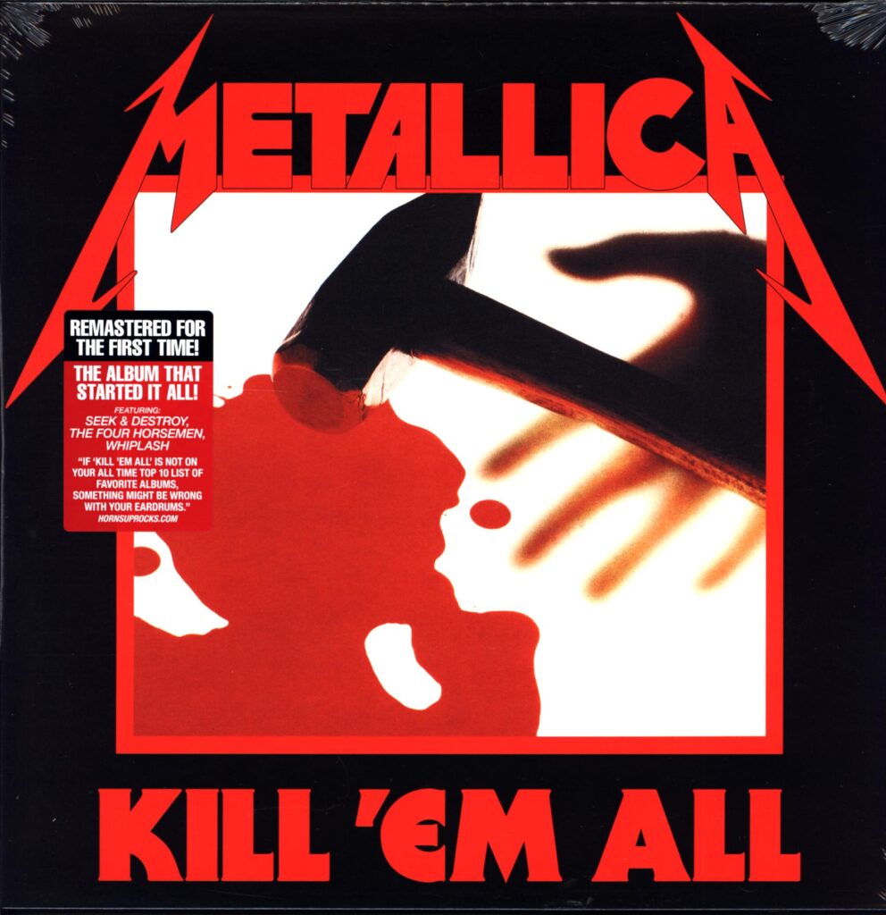 Metallica-Kill 'Em All-LP Vinyl Reissue 2016