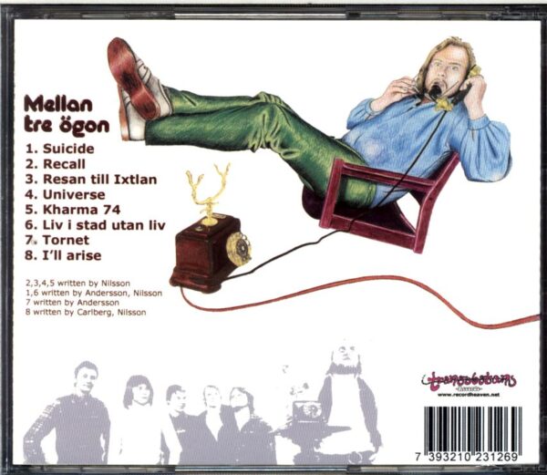 Mr Brown-Mellan Tre Ögon-CD
