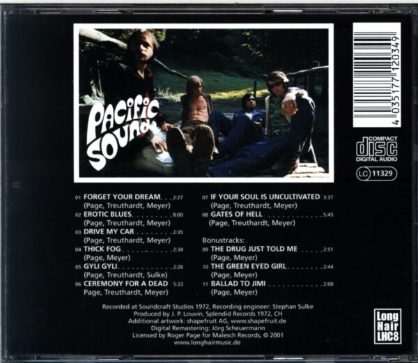 Pacific Sound-Forget Your Dream!-CD