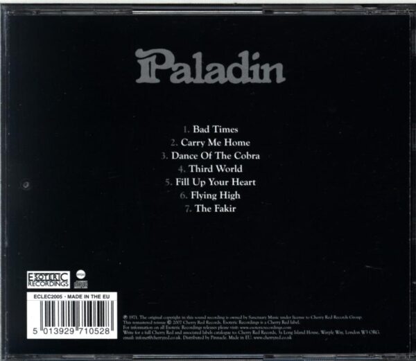 Paladin-Paladin-CD
