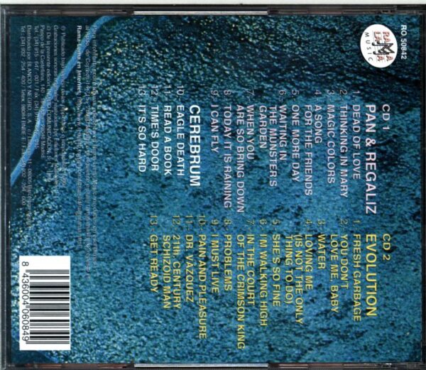 Pan Y Regaliz-Grandes Grupos Progresivos - Todas Sus Grabaciones Para Discos Dimension (1969-1972)-CD