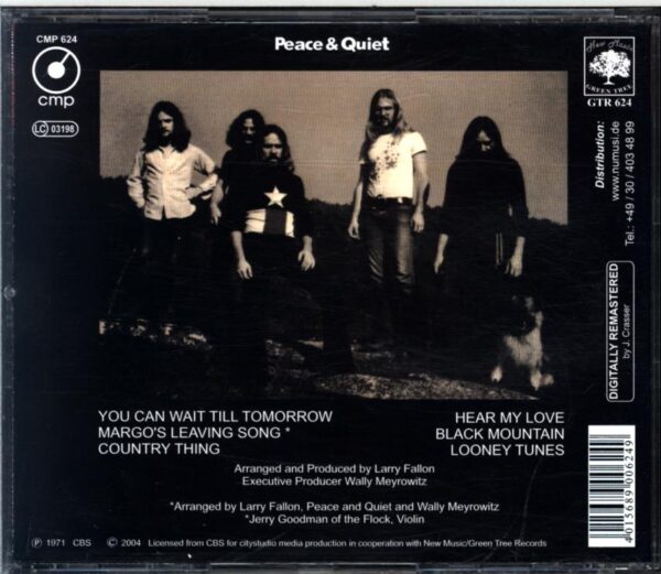 Peace and Quiet-Peace and Quiet-CD