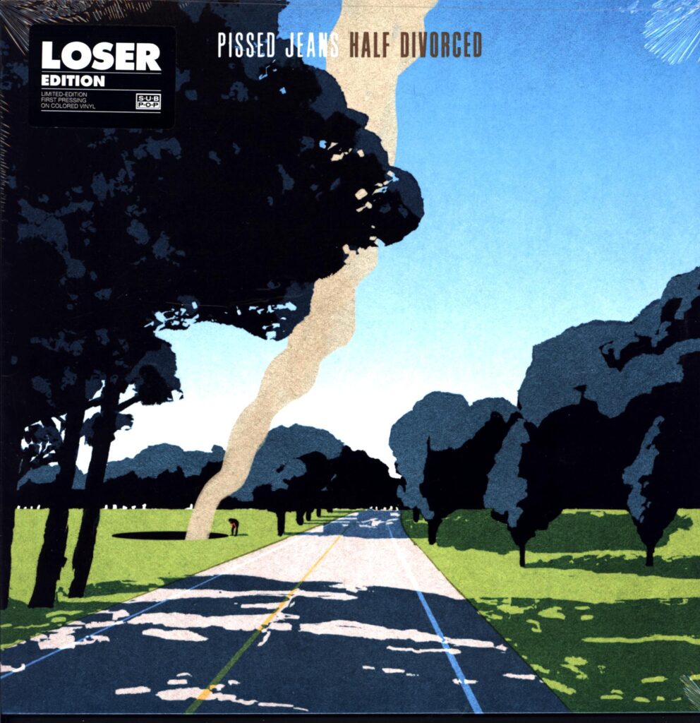 Pissed Jeans-Half Divorced-LP Vinyl clear