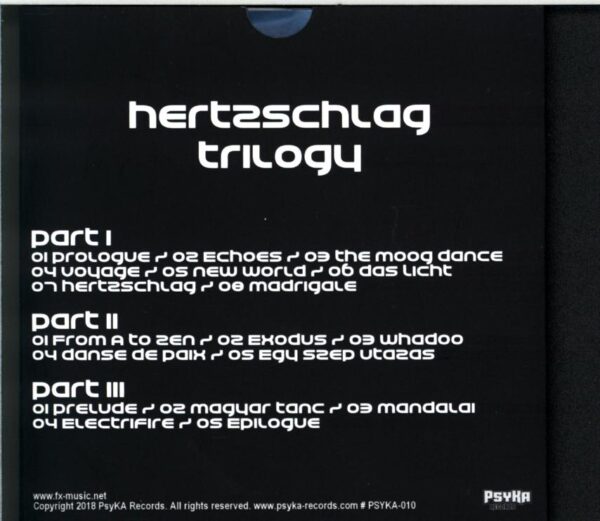 Projekt FX3-Hertzschlag Trilogy-CD