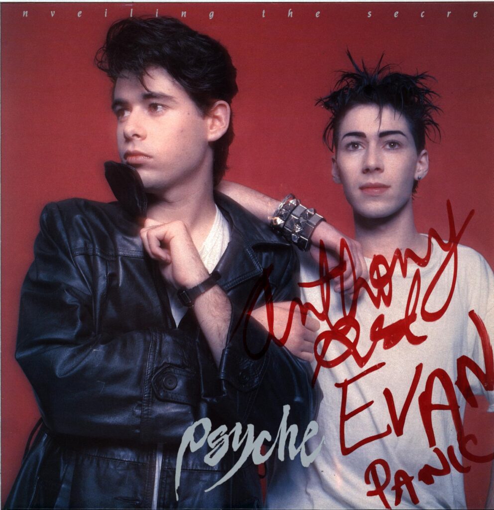 Psyche-Unveiling The Secret-LP Vinyl signed